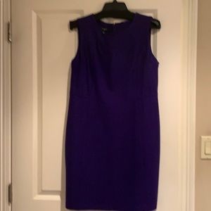 Dark Purple Talbot Sleeveless Dress.